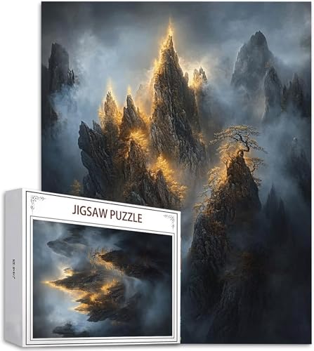 Puzzle 100 Teile Berg Puzzle Erwachsene, DIY Groß Puzzelmatten, Holzpuzzle für Erwachsene und Kinder ab 12 Jahren Wooden Jigsaw Landschaft Geschicklichkeitsspiel für Die Ganze Familie, Geschenke D-890 Puzzle 100 Teile Berg Puzzle Erwachsene, DIY Groß Puzzelmatten, Holzpuzzle für Erwachsene und Kinder ab 12 Jahren Wooden Jigsaw Landschaft Geschicklichkeitsspiel für Die Ganze Familie, Geschenke D-890 von Zhlpjecc