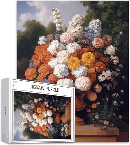 Puzzle 100 Teile Blume Puzzle Erwachsene, DIY Groß Puzzelmatten, Holzpuzzle für Erwachsene Kinder ab 12 Jahren Wooden Jigsaw Landschaft Geschicklichkeitsspiel für Die Ganze Familie, Geschenke D-687 Puzzle 100 Teile Blume Puzzle Erwachsene, DIY Groß Puzzelmatten, Holzpuzzle für Erwachsene Kinder ab 12 Jahren Wooden Jigsaw Landschaft Geschicklichkeitsspiel für Die Ganze Familie, Geschenke D-687 von Zhlpjecc