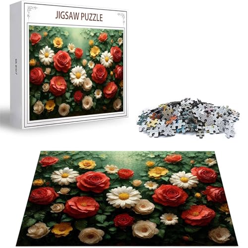 Puzzle 100 Teile Blume Puzzle Erwachsene, DIY Groß Puzzelmatten, Holzpuzzle für Erwachsene und Kinder ab 12 Jahren Wooden Jigsaw Abstrakt Geschicklichkeitsspiel für Die Ganze Familie, Geschenke D-222 Puzzle 100 Teile Blume Puzzle Erwachsene, DIY Groß Puzzelmatten, Holzpuzzle für Erwachsene und Kinder ab 12 Jahren Wooden Jigsaw Abstrakt Geschicklichkeitsspiel für Die Ganze Familie, Geschenke D-222 von Zhlpjecc