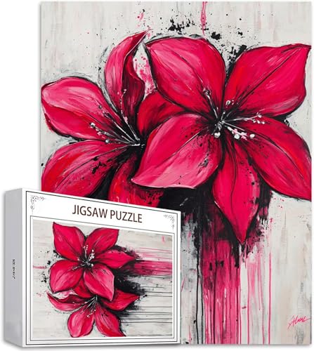 Puzzle 100 Teile Blume Puzzle Erwachsene, DIY Groß Puzzelmatten, Holzpuzzle für Erwachsene und Kinder ab 12 Jahren Wooden Jigsaw Abstrakt Geschicklichkeitsspiel für Die Ganze Familie, Geschenke D-683 Puzzle 100 Teile Blume Puzzle Erwachsene, DIY Groß Puzzelmatten, Holzpuzzle für Erwachsene und Kinder ab 12 Jahren Wooden Jigsaw Abstrakt Geschicklichkeitsspiel für Die Ganze Familie, Geschenke D-683 von Zhlpjecc