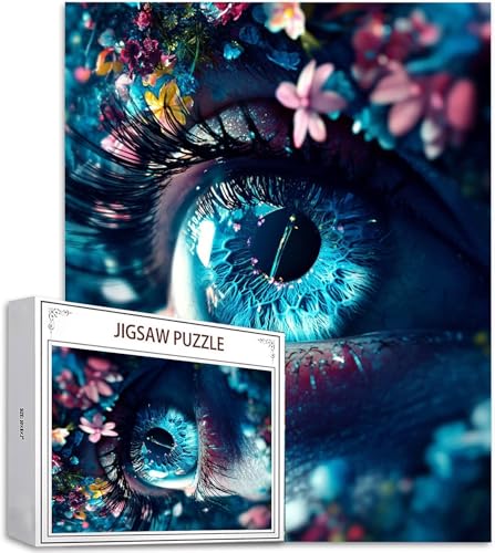 Puzzle 100 Teile Blume Puzzle Erwachsene, DIY Groß Puzzelmatten, Holzpuzzle für Erwachsene und Kinder ab 12 Jahren Wooden Jigsaw Auge Geschicklichkeitsspiel für Die Ganze Familie, Geschenke D-729 Puzzle 100 Teile Blume Puzzle Erwachsene, DIY Groß Puzzelmatten, Holzpuzzle für Erwachsene und Kinder ab 12 Jahren Wooden Jigsaw Auge Geschicklichkeitsspiel für Die Ganze Familie, Geschenke D-729 von Zhlpjecc