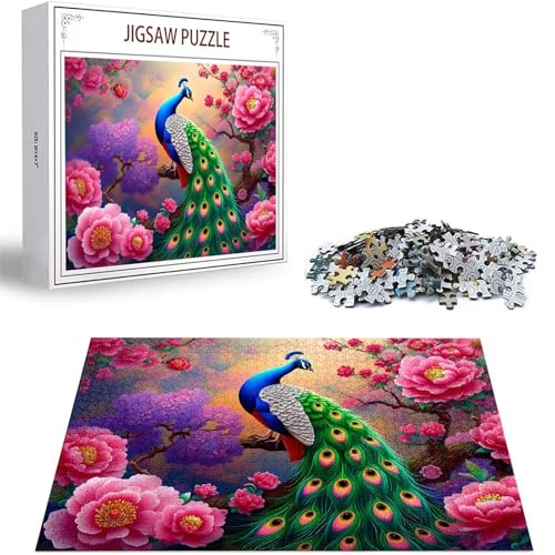 Puzzle 100 Teile Blume Puzzle Erwachsene, DIY Groß Puzzelmatten, Holzpuzzle für Erwachsene und Kinder ab 12 Jahren Wooden Jigsaw Pfau Geschicklichkeitsspiel für Die Ganze Familie, Geschenke D-236 Puzzle 100 Teile Blume Puzzle Erwachsene, DIY Groß Puzzelmatten, Holzpuzzle für Erwachsene und Kinder ab 12 Jahren Wooden Jigsaw Pfau Geschicklichkeitsspiel für Die Ganze Familie, Geschenke D-236 von Zhlpjecc