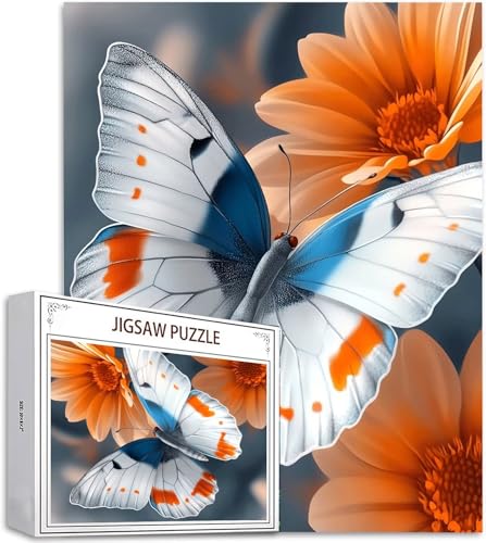 Puzzle 100 Teile Blume Puzzle Erwachsene, DIY Puzzelmatten, Holzpuzzle für Erwachsene und Kinder ab 12 Jahren Wooden Jigsaw Schmetterling Geschicklichkeitsspiel für Die Ganze Familie, Geschenke D-693 Puzzle 100 Teile Blume Puzzle Erwachsene, DIY Puzzelmatten, Holzpuzzle für Erwachsene und Kinder ab 12 Jahren Wooden Jigsaw Schmetterling Geschicklichkeitsspiel für Die Ganze Familie, Geschenke D-693 von Zhlpjecc