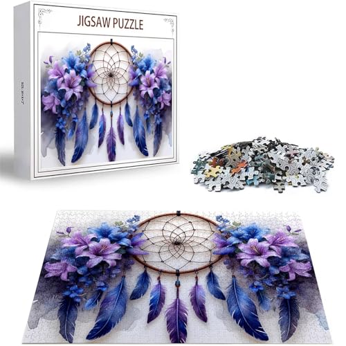 Puzzle 100 Teile Blume Puzzle Erwachsene, Groß Puzzelmatten, Holzpuzzle für Erwachsene und Kinder ab 12 Jahren Wooden Jigsaw Traumfänger Geschicklichkeitsspiel für Die Ganze Familie, Geschenke D-214 Puzzle 100 Teile Blume Puzzle Erwachsene, Groß Puzzelmatten, Holzpuzzle für Erwachsene und Kinder ab 12 Jahren Wooden Jigsaw Traumfänger Geschicklichkeitsspiel für Die Ganze Familie, Geschenke D-214 von Zhlpjecc
