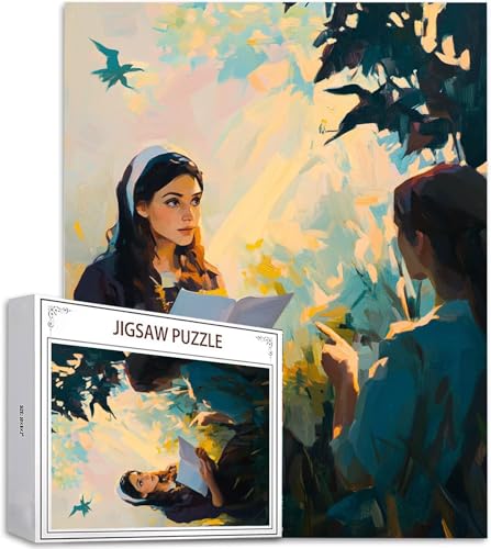 Puzzle 100 Teile Frau Puzzle Erwachsene, DIY Groß Puzzelmatten, Holzpuzzle für Erwachsene und Kinder ab 12 Jahren Wooden Jigsaw Landschaft Geschicklichkeitsspiel für Die Ganze Familie, Geschenke D-850 Puzzle 100 Teile Frau Puzzle Erwachsene, DIY Groß Puzzelmatten, Holzpuzzle für Erwachsene und Kinder ab 12 Jahren Wooden Jigsaw Landschaft Geschicklichkeitsspiel für Die Ganze Familie, Geschenke D-850 von Zhlpjecc