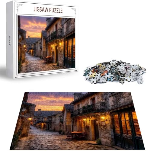 Puzzle 100 Teile Kleine Stadt Puzzle Erwachsene, DIY Groß Puzzelmatten, Holzpuzzle für Erwachsene und Kinder ab 12 Jahren Wooden Jigsaw Landschaft Geschicklichkeitsspiel für Die Ganze Familie, D-467 Puzzle 100 Teile Kleine Stadt Puzzle Erwachsene, DIY Groß Puzzelmatten, Holzpuzzle für Erwachsene und Kinder ab 12 Jahren Wooden Jigsaw Landschaft Geschicklichkeitsspiel für Die Ganze Familie, D-467 von Zhlpjecc