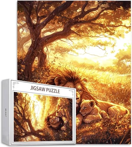Puzzle 100 Teile Löwe Puzzle Erwachsene, DIY Groß Puzzelmatten, Holzpuzzle für Erwachsene und Kinder ab 12 Jahren Wooden Jigsaw Landschaft Geschicklichkeitsspiel für Die Ganze Familie, Geschenke D-899 Puzzle 100 Teile Löwe Puzzle Erwachsene, DIY Groß Puzzelmatten, Holzpuzzle für Erwachsene und Kinder ab 12 Jahren Wooden Jigsaw Landschaft Geschicklichkeitsspiel für Die Ganze Familie, Geschenke D-899 von Zhlpjecc