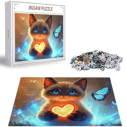 Puzzle 100 Teile Schmetterling Puzzle Erwachsene, DIY Puzzelmatten, Holzpuzzle für Erwachsene und Kinder ab 12 Jahren Wooden Jigsaw Katze Geschicklichkeitsspiel für Die Ganze Familie, Geschenke D-211 Puzzle 100 Teile Schmetterling Puzzle Erwachsene, DIY Puzzelmatten, Holzpuzzle für Erwachsene und Kinder ab 12 Jahren Wooden Jigsaw Katze Geschicklichkeitsspiel für Die Ganze Familie, Geschenke D-211 von Zhlpjecc
