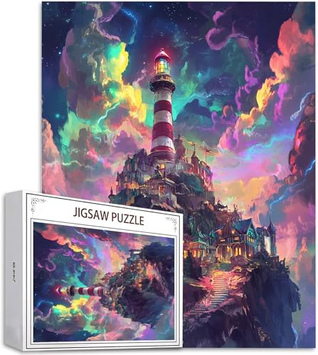 Puzzle 100 Teile Sternenhimmel Puzzle Erwachsene, DIY Groß Puzzelmatten, Holzpuzzle für Erwachsene und Kinder ab 12 Jahren Wooden Jigsaw Leuchtturm Geschicklichkeitsspiel für Die Ganze Familie, D-942 Puzzle 100 Teile Sternenhimmel Puzzle Erwachsene, DIY Groß Puzzelmatten, Holzpuzzle für Erwachsene und Kinder ab 12 Jahren Wooden Jigsaw Leuchtturm Geschicklichkeitsspiel für Die Ganze Familie, D-942 von Zhlpjecc