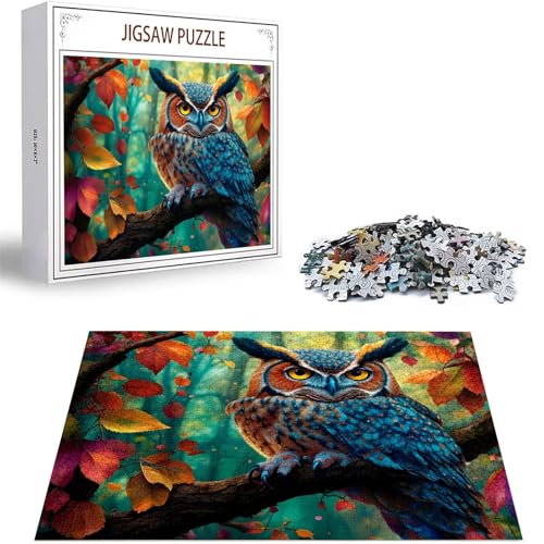 Puzzle 100 Teile Tier Puzzle Erwachsene, DIY Groß Puzzelmatten, Holzpuzzle für Erwachsene und Kinder ab 12 Jahren Wooden Jigsaw Eule Geschicklichkeitsspiel für Die Ganze Familie, Geschenke D-116 Puzzle 100 Teile Tier Puzzle Erwachsene, DIY Groß Puzzelmatten, Holzpuzzle für Erwachsene und Kinder ab 12 Jahren Wooden Jigsaw Eule Geschicklichkeitsspiel für Die Ganze Familie, Geschenke D-116 von Zhlpjecc