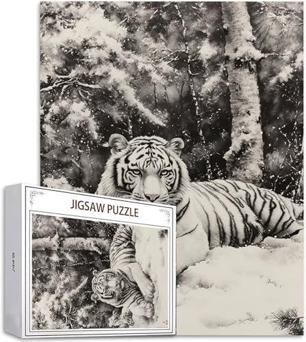 Puzzle 100 Teile Tiger Puzzle Erwachsene, DIY Groß Puzzelmatten, Holzpuzzle für Erwachsene und Kinder ab 12 Jahren Wooden Jigsaw Tier Geschicklichkeitsspiel für Die Ganze Familie, Geschenke D-762 Puzzle 100 Teile Tiger Puzzle Erwachsene, DIY Groß Puzzelmatten, Holzpuzzle für Erwachsene und Kinder ab 12 Jahren Wooden Jigsaw Tier Geschicklichkeitsspiel für Die Ganze Familie, Geschenke D-762 von Zhlpjecc