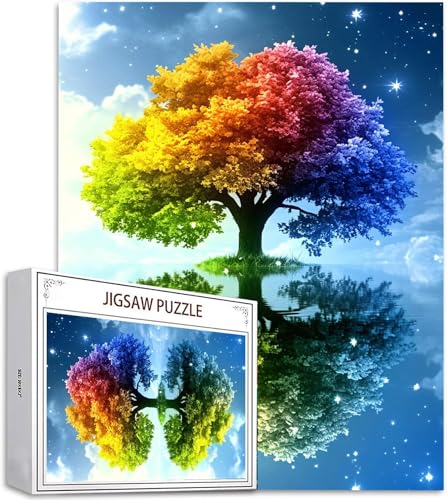 Puzzle 100 Teile Traum Puzzle Erwachsene, DIY Groß Puzzelmatten, Holzpuzzle für Erwachsene und Kinder ab 12 Jahren Wooden Jigsaw Baum des Lebens Geschicklichkeitsspiel für Die Ganze Familie, D-836 Puzzle 100 Teile Traum Puzzle Erwachsene, DIY Groß Puzzelmatten, Holzpuzzle für Erwachsene und Kinder ab 12 Jahren Wooden Jigsaw Baum des Lebens Geschicklichkeitsspiel für Die Ganze Familie, D-836 von Zhlpjecc