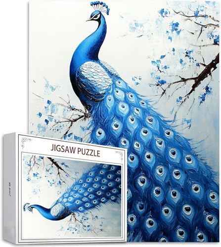 Puzzle 1000 Teile Baum Puzzle Erwachsene, DIY Groß Puzzelmatten, Holzpuzzle für Erwachsene und Kinder ab 12 Jahren Wooden Jigsaw Pfau Geschicklichkeitsspiel für Die Ganze Familie, Geschenke D-913 Puzzle 1000 Teile Baum Puzzle Erwachsene, DIY Groß Puzzelmatten, Holzpuzzle für Erwachsene und Kinder ab 12 Jahren Wooden Jigsaw Pfau Geschicklichkeitsspiel für Die Ganze Familie, Geschenke D-913 von Zhlpjecc