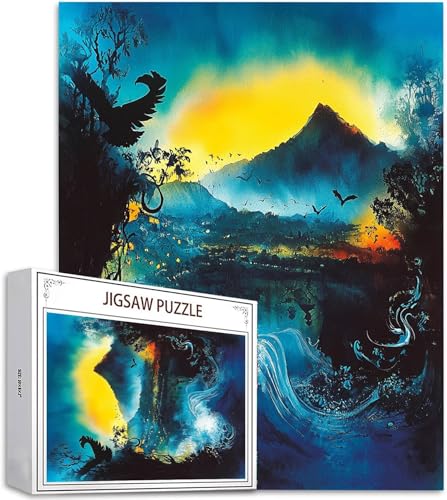Puzzle 1000 Teile Berg Puzzle Erwachsene, DIY Groß Puzzelmatten, Holzpuzzle für Erwachsene Kinder ab 12 Jahren Wooden Jigsaw Landschaft Geschicklichkeitsspiel für Die Ganze Familie, Geschenke D-892 Puzzle 1000 Teile Berg Puzzle Erwachsene, DIY Groß Puzzelmatten, Holzpuzzle für Erwachsene Kinder ab 12 Jahren Wooden Jigsaw Landschaft Geschicklichkeitsspiel für Die Ganze Familie, Geschenke D-892 von Zhlpjecc