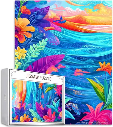Puzzle 1000 Teile Blume Puzzle Erwachsene, DIY Groß Puzzelmatten, Holzpuzzle für Erwachsene und Kinder ab 12 Jahren Wooden Jigsaw Farbe Geschicklichkeitsspiel für Die Ganze Familie, Geschenke D-677 Puzzle 1000 Teile Blume Puzzle Erwachsene, DIY Groß Puzzelmatten, Holzpuzzle für Erwachsene und Kinder ab 12 Jahren Wooden Jigsaw Farbe Geschicklichkeitsspiel für Die Ganze Familie, Geschenke D-677 von Zhlpjecc
