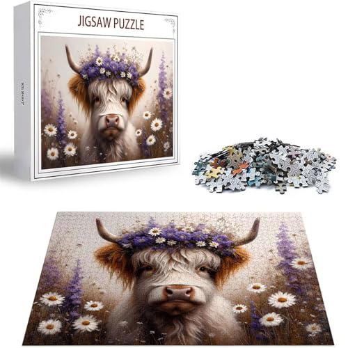 Puzzle 1000 Teile Blume Puzzle Erwachsene, DIY Groß Puzzelmatten, Holzpuzzle für Erwachsene und Kinder ab 12 Jahren Wooden Jigsaw Ochse Geschicklichkeitsspiel für Die Ganze Familie, Geschenke D-249 Puzzle 1000 Teile Blume Puzzle Erwachsene, DIY Groß Puzzelmatten, Holzpuzzle für Erwachsene und Kinder ab 12 Jahren Wooden Jigsaw Ochse Geschicklichkeitsspiel für Die Ganze Familie, Geschenke D-249 von Zhlpjecc