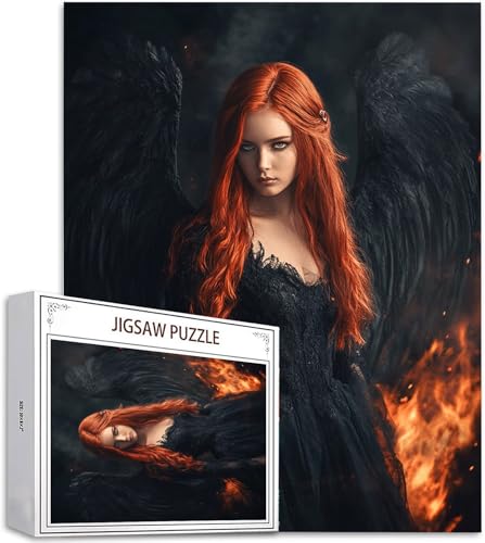 Puzzle 1000 Teile Engel Puzzle Erwachsene, DIY Groß Puzzelmatten, Holzpuzzle für Erwachsene und Kinder ab 12 Jahren Wooden Jigsaw Frau Geschicklichkeitsspiel für Die Ganze Familie, Geschenke D-928 Puzzle 1000 Teile Engel Puzzle Erwachsene, DIY Groß Puzzelmatten, Holzpuzzle für Erwachsene und Kinder ab 12 Jahren Wooden Jigsaw Frau Geschicklichkeitsspiel für Die Ganze Familie, Geschenke D-928 von Zhlpjecc
