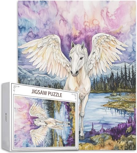 Puzzle 1000 Teile Engel Puzzle Erwachsene, DIY Groß Puzzelmatten, Holzpuzzle für Erwachsene und Kinder ab 12 Jahren Wooden Jigsaw Pferd Geschicklichkeitsspiel für Die Ganze Familie, Geschenke D-925 Puzzle 1000 Teile Engel Puzzle Erwachsene, DIY Groß Puzzelmatten, Holzpuzzle für Erwachsene und Kinder ab 12 Jahren Wooden Jigsaw Pferd Geschicklichkeitsspiel für Die Ganze Familie, Geschenke D-925 von Zhlpjecc