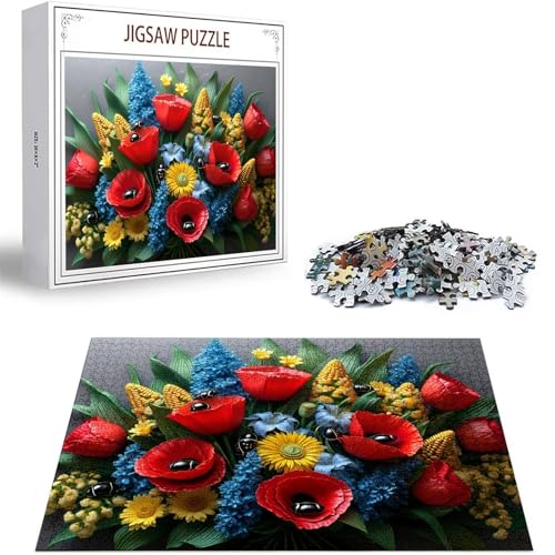 Puzzle 1000 Teile Farbe Puzzle Erwachsene, DIY Groß Puzzelmatten, Holzpuzzle für Erwachsene und Kinder ab 12 Jahren Wooden Jigsaw Blume Geschicklichkeitsspiel für Die Ganze Familie, Geschenke D-19 Puzzle 1000 Teile Farbe Puzzle Erwachsene, DIY Groß Puzzelmatten, Holzpuzzle für Erwachsene und Kinder ab 12 Jahren Wooden Jigsaw Blume Geschicklichkeitsspiel für Die Ganze Familie, Geschenke D-19 von Zhlpjecc
