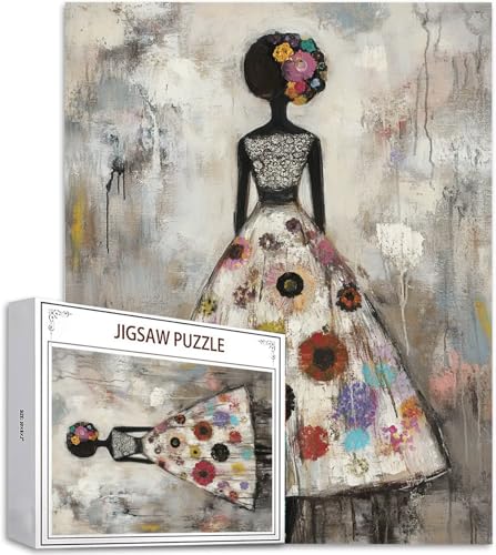 Puzzle 1000 Teile Hochzeitskleid Puzzle Erwachsene, DIY Groß Puzzelmatten, Holzpuzzle für Erwachsene und Kinder ab 12 Jahren Wooden Jigsaw Frau Geschicklichkeitsspiel für Die Ganze Familie D-742 Puzzle 1000 Teile Hochzeitskleid Puzzle Erwachsene, DIY Groß Puzzelmatten, Holzpuzzle für Erwachsene und Kinder ab 12 Jahren Wooden Jigsaw Frau Geschicklichkeitsspiel für Die Ganze Familie D-742 von Zhlpjecc
