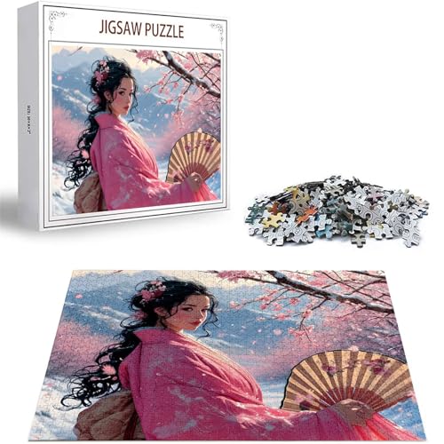 Puzzle 1000 Teile Japan Puzzle Erwachsene, DIY Groß Puzzelmatten, Holzpuzzle für Erwachsene und Kinder ab 12 Jahren Wooden Jigsaw Frau Geschicklichkeitsspiel für Die Ganze Familie, Geschenke D-420 Puzzle 1000 Teile Japan Puzzle Erwachsene, DIY Groß Puzzelmatten, Holzpuzzle für Erwachsene und Kinder ab 12 Jahren Wooden Jigsaw Frau Geschicklichkeitsspiel für Die Ganze Familie, Geschenke D-420 von Zhlpjecc