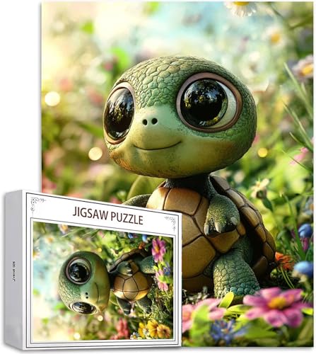 Puzzle 1000 Teile Karikatur Puzzle Erwachsene, DIY Groß Puzzelmatten, Holzpuzzle für Erwachsene und Kinder ab 12 Jahren Wooden Jigsaw Schildkröte Geschicklichkeitsspiel für Die Ganze Familie, D-754 Puzzle 1000 Teile Karikatur Puzzle Erwachsene, DIY Groß Puzzelmatten, Holzpuzzle für Erwachsene und Kinder ab 12 Jahren Wooden Jigsaw Schildkröte Geschicklichkeitsspiel für Die Ganze Familie, D-754 von Zhlpjecc