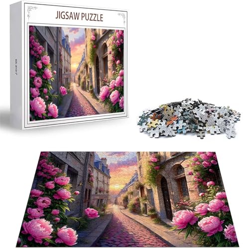 Puzzle 1000 Teile Rose Puzzle Erwachsene, DIY Groß Puzzelmatten, Holzpuzzle für Erwachsene und Kinder ab 12 Jahren Wooden Jigsaw Straßenansicht Geschicklichkeitsspiel für Die Ganze Familie D-359 Puzzle 1000 Teile Rose Puzzle Erwachsene, DIY Groß Puzzelmatten, Holzpuzzle für Erwachsene und Kinder ab 12 Jahren Wooden Jigsaw Straßenansicht Geschicklichkeitsspiel für Die Ganze Familie D-359 von Zhlpjecc