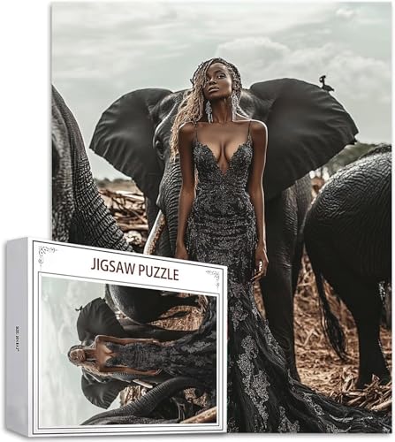 Puzzle 1000 Teile Schönheit Puzzle Erwachsene, DIY Puzzelmatten, Holzpuzzle für Erwachsene und Kinder ab 12 Jahren Wooden Jigsaw Elefant Geschicklichkeitsspiel für Die Ganze Familie, Geschenke D-817 Puzzle 1000 Teile Schönheit Puzzle Erwachsene, DIY Puzzelmatten, Holzpuzzle für Erwachsene und Kinder ab 12 Jahren Wooden Jigsaw Elefant Geschicklichkeitsspiel für Die Ganze Familie, Geschenke D-817 von Zhlpjecc