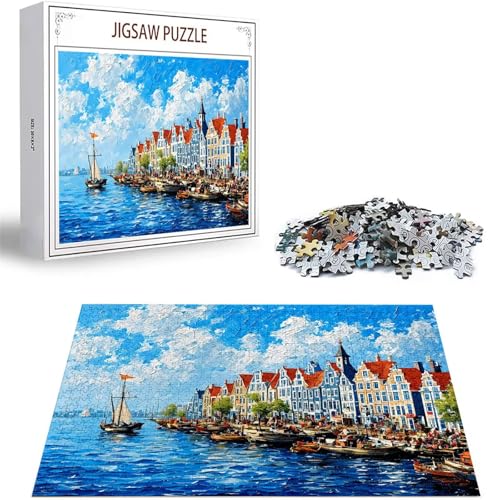 Puzzle 1000 Teile Segelboot Puzzle Erwachsene, DIY Groß Puzzelmatten, Holzpuzzle für Erwachsene Kinder ab 12 Jahren Wooden Jigsaw Ozean Geschicklichkeitsspiel für Die Ganze Familie, Geschenke D-136 Puzzle 1000 Teile Segelboot Puzzle Erwachsene, DIY Groß Puzzelmatten, Holzpuzzle für Erwachsene Kinder ab 12 Jahren Wooden Jigsaw Ozean Geschicklichkeitsspiel für Die Ganze Familie, Geschenke D-136 von Zhlpjecc