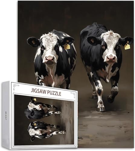 Puzzle 1000 Teile Tier Puzzle Erwachsene, DIY Groß Puzzelmatten, Holzpuzzle für Erwachsene und Kinder ab 12 Jahren Wooden Jigsaw Ochse Geschicklichkeitsspiel für Die Ganze Familie, Geschenke D-612 Puzzle 1000 Teile Tier Puzzle Erwachsene, DIY Groß Puzzelmatten, Holzpuzzle für Erwachsene und Kinder ab 12 Jahren Wooden Jigsaw Ochse Geschicklichkeitsspiel für Die Ganze Familie, Geschenke D-612 von Zhlpjecc