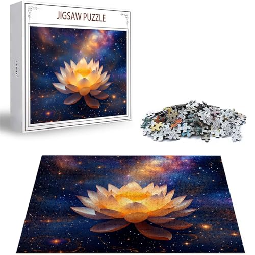 Puzzle 1000 Teile Traum Puzzle Erwachsene, DIY Groß Puzzelmatten, Holzpuzzle für Erwachsene und Kinder ab 12 Jahren Wooden Jigsaw Lotus Geschicklichkeitsspiel für Die Ganze Familie, Geschenke D-380 Puzzle 1000 Teile Traum Puzzle Erwachsene, DIY Groß Puzzelmatten, Holzpuzzle für Erwachsene und Kinder ab 12 Jahren Wooden Jigsaw Lotus Geschicklichkeitsspiel für Die Ganze Familie, Geschenke D-380 von Zhlpjecc