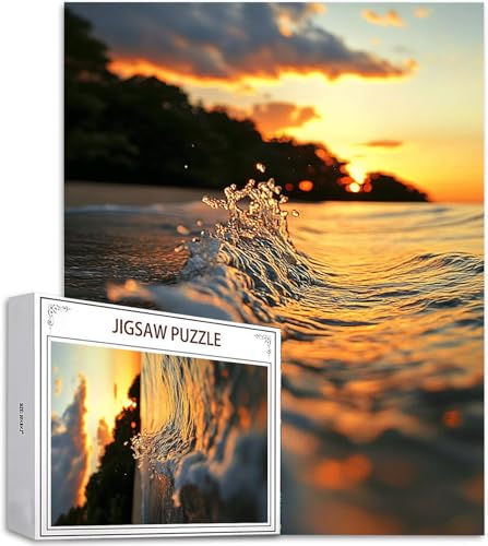 Puzzle 1000 Teile Wellen Puzzle Erwachsene, DIY Puzzelmatten, Holzpuzzle für Erwachsene und Kinder ab 12 Jahren Wooden Jigsaw Landschaft Geschicklichkeitsspiel für Die Ganze Familie, Geschenke D-643 Puzzle 1000 Teile Wellen Puzzle Erwachsene, DIY Puzzelmatten, Holzpuzzle für Erwachsene und Kinder ab 12 Jahren Wooden Jigsaw Landschaft Geschicklichkeitsspiel für Die Ganze Familie, Geschenke D-643 von Zhlpjecc