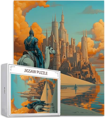 Puzzle 1000 Teile Wüste Puzzle Erwachsene, DIY Groß Puzzelmatten, Holzpuzzle für Erwachsene und Kinder ab 12 Jahren Wooden Jigsaw Kamel Geschicklichkeitsspiel für Die Ganze Familie, Geschenke D-882 Puzzle 1000 Teile Wüste Puzzle Erwachsene, DIY Groß Puzzelmatten, Holzpuzzle für Erwachsene und Kinder ab 12 Jahren Wooden Jigsaw Kamel Geschicklichkeitsspiel für Die Ganze Familie, Geschenke D-882 von Zhlpjecc