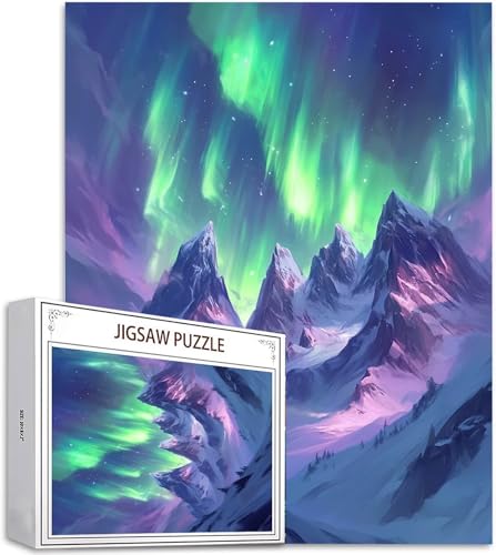 Puzzle 2000 Teile Aurora Puzzle Erwachsene, DIY Groß Puzzelmatten, Holzpuzzle für Erwachsene und Kinder ab 12 Jahren Wooden Jigsaw Berg Geschicklichkeitsspiel für Die Ganze Familie, Geschenke D-749 Puzzle 2000 Teile Aurora Puzzle Erwachsene, DIY Groß Puzzelmatten, Holzpuzzle für Erwachsene und Kinder ab 12 Jahren Wooden Jigsaw Berg Geschicklichkeitsspiel für Die Ganze Familie, Geschenke D-749 von Zhlpjecc