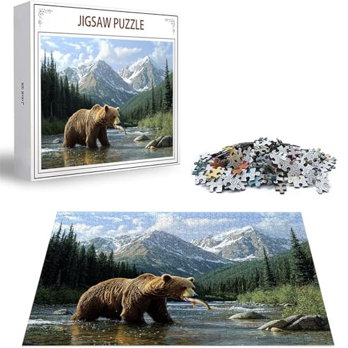 Puzzle 2000 Teile Landschaft Puzzle Erwachsene, DIY Groß Puzzelmatten, Holzpuzzle für Erwachsene und Kinder ab 12 Jahren Wooden Jigsaw Braunbär Geschicklichkeitsspiel für Die Ganze Familie D-158 Puzzle 2000 Teile Landschaft Puzzle Erwachsene, DIY Groß Puzzelmatten, Holzpuzzle für Erwachsene und Kinder ab 12 Jahren Wooden Jigsaw Braunbär Geschicklichkeitsspiel für Die Ganze Familie D-158 von Zhlpjecc