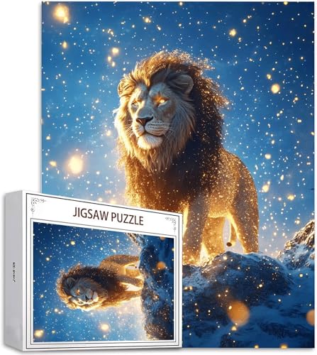Puzzle 2000 Teile Löwe Puzzle Erwachsene, DIY Groß Puzzelmatten, Holzpuzzle für Erwachsene Kinder ab 12 Jahren Wooden Jigsaw Landschaft Geschicklichkeitsspiel für Die Ganze Familie, Geschenke D-900 Puzzle 2000 Teile Löwe Puzzle Erwachsene, DIY Groß Puzzelmatten, Holzpuzzle für Erwachsene Kinder ab 12 Jahren Wooden Jigsaw Landschaft Geschicklichkeitsspiel für Die Ganze Familie, Geschenke D-900 von Zhlpjecc
