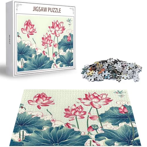Puzzle 2000 Teile Rosa Puzzle Erwachsene, DIY Groß Puzzelmatten, Holzpuzzle für Erwachsene und Kinder ab 12 Jahren Wooden Jigsaw Lotus Geschicklichkeitsspiel für Die Ganze Familie, Geschenke D-146 Puzzle 2000 Teile Rosa Puzzle Erwachsene, DIY Groß Puzzelmatten, Holzpuzzle für Erwachsene und Kinder ab 12 Jahren Wooden Jigsaw Lotus Geschicklichkeitsspiel für Die Ganze Familie, Geschenke D-146 von Zhlpjecc