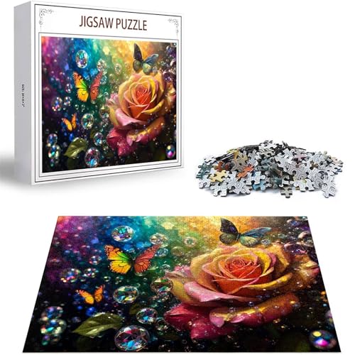 Puzzle 2000 Teile Schmetterling Puzzle Erwachsene, DIY Puzzelmatten, Holzpuzzle für Erwachsene und Kinder ab 12 Jahren Wooden Jigsaw Rose Geschicklichkeitsspiel für Die Ganze Familie, Geschenke D-205 Puzzle 2000 Teile Schmetterling Puzzle Erwachsene, DIY Puzzelmatten, Holzpuzzle für Erwachsene und Kinder ab 12 Jahren Wooden Jigsaw Rose Geschicklichkeitsspiel für Die Ganze Familie, Geschenke D-205 von Zhlpjecc