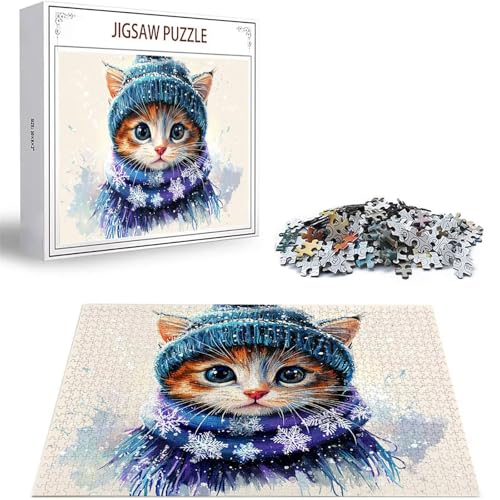 Puzzle 2000 Teile Tier Puzzle Erwachsene, DIY Groß Puzzelmatten, Holzpuzzle für Erwachsene und Kinder ab 12 Jahren Wooden Jigsaw Katze Geschicklichkeitsspiel für Die Ganze Familie, Geschenke D-131 Puzzle 2000 Teile Tier Puzzle Erwachsene, DIY Groß Puzzelmatten, Holzpuzzle für Erwachsene und Kinder ab 12 Jahren Wooden Jigsaw Katze Geschicklichkeitsspiel für Die Ganze Familie, Geschenke D-131 von Zhlpjecc