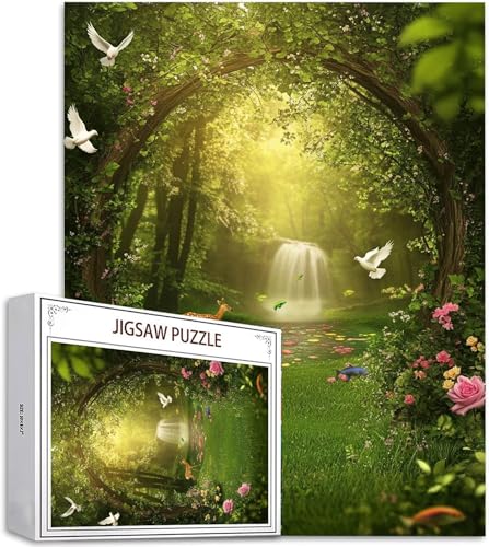 Puzzle 2000 Teile Wald Puzzle Erwachsene, DIY Groß Puzzelmatten, Holzpuzzle für Erwachsene Kinder ab 12 Jahren Wooden Jigsaw Landschaft Geschicklichkeitsspiel für Die Ganze Familie, Geschenke D-873 Puzzle 2000 Teile Wald Puzzle Erwachsene, DIY Groß Puzzelmatten, Holzpuzzle für Erwachsene Kinder ab 12 Jahren Wooden Jigsaw Landschaft Geschicklichkeitsspiel für Die Ganze Familie, Geschenke D-873 von Zhlpjecc