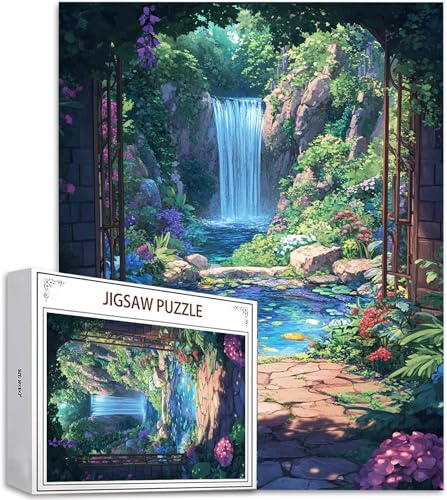 Puzzle 300 Teile Fallen Puzzle Erwachsene, Groß Puzzelmatten, Holzpuzzle für Erwachsene und Kinder ab 12 Jahren Wooden Jigsaw Landschaft Geschicklichkeitsspiel für Die Ganze Familie, Geschenke D-863 Puzzle 300 Teile Fallen Puzzle Erwachsene, Groß Puzzelmatten, Holzpuzzle für Erwachsene und Kinder ab 12 Jahren Wooden Jigsaw Landschaft Geschicklichkeitsspiel für Die Ganze Familie, Geschenke D-863 von Zhlpjecc