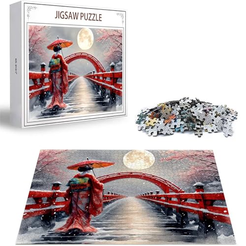 Puzzle 300 Teile Japan Puzzle Erwachsene, DIY Groß Puzzelmatten, Holzpuzzle für Erwachsene und Kinder ab 12 Jahren Wooden Jigsaw Frau Geschicklichkeitsspiel für Die Ganze Familie, Geschenke D-419 Puzzle 300 Teile Japan Puzzle Erwachsene, DIY Groß Puzzelmatten, Holzpuzzle für Erwachsene und Kinder ab 12 Jahren Wooden Jigsaw Frau Geschicklichkeitsspiel für Die Ganze Familie, Geschenke D-419 von Zhlpjecc