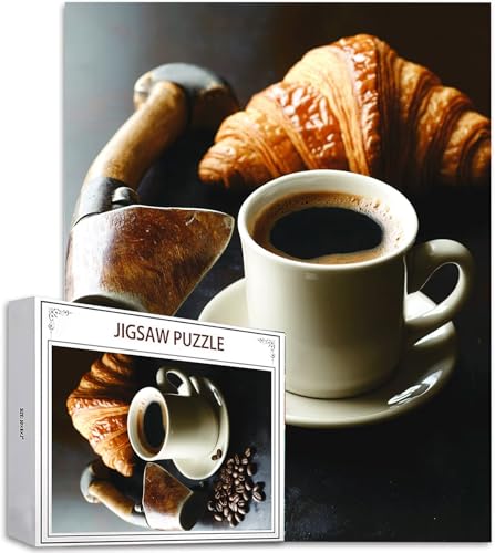 Puzzle 300 Teile Kaffee Puzzle Erwachsene, DIY Groß Puzzelmatten, Holzpuzzle für Erwachsene und Kinder ab 12 Jahren Wooden Jigsaw Brot Geschicklichkeitsspiel für Die Ganze Familie, Geschenke D-753 Puzzle 300 Teile Kaffee Puzzle Erwachsene, DIY Groß Puzzelmatten, Holzpuzzle für Erwachsene und Kinder ab 12 Jahren Wooden Jigsaw Brot Geschicklichkeitsspiel für Die Ganze Familie, Geschenke D-753 von Zhlpjecc