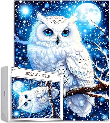 Puzzle 300 Teile Mond Puzzle Erwachsene, DIY Groß Puzzelmatten, Holzpuzzle für Erwachsene und Kinder ab 12 Jahren Wooden Jigsaw Eule Geschicklichkeitsspiel für Die Ganze Familie, Geschenke D-982 Puzzle 300 Teile Mond Puzzle Erwachsene, DIY Groß Puzzelmatten, Holzpuzzle für Erwachsene und Kinder ab 12 Jahren Wooden Jigsaw Eule Geschicklichkeitsspiel für Die Ganze Familie, Geschenke D-982 von Zhlpjecc