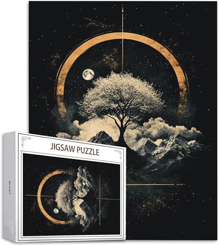 Puzzle 300 Teile Mond Puzzle Erwachsene, DIY Groß Puzzelmatten, Holzpuzzle für Erwachsene und Kinder ab 12 Jahren Wooden Jigsaw Landschaft Geschicklichkeitsspiel für Die Ganze Familie, Geschenke D-972 Puzzle 300 Teile Mond Puzzle Erwachsene, DIY Groß Puzzelmatten, Holzpuzzle für Erwachsene und Kinder ab 12 Jahren Wooden Jigsaw Landschaft Geschicklichkeitsspiel für Die Ganze Familie, Geschenke D-972 von Zhlpjecc