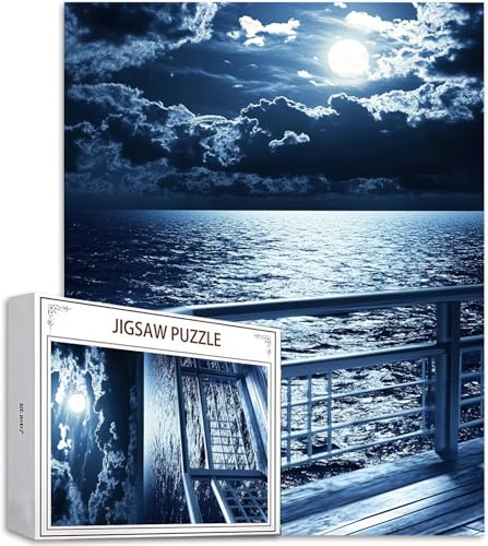 Puzzle 300 Teile Mond Puzzle Erwachsene, DIY Groß Puzzelmatten, Holzpuzzle für Erwachsene und Kinder ab 12 Jahren Wooden Jigsaw Ozean Geschicklichkeitsspiel für Die Ganze Familie, Geschenke D-975 Puzzle 300 Teile Mond Puzzle Erwachsene, DIY Groß Puzzelmatten, Holzpuzzle für Erwachsene und Kinder ab 12 Jahren Wooden Jigsaw Ozean Geschicklichkeitsspiel für Die Ganze Familie, Geschenke D-975 von Zhlpjecc