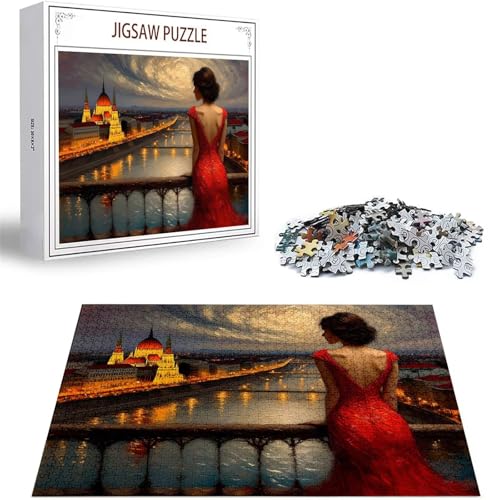 Puzzle 300 Teile Nachtansicht Puzzle Erwachsene, Groß Puzzelmatten, Holzpuzzle für Erwachsene und Kinder ab 12 Jahren Wooden Jigsaw Frau Geschicklichkeitsspiel für Die Ganze Familie, Geschenke D-474 Puzzle 300 Teile Nachtansicht Puzzle Erwachsene, Groß Puzzelmatten, Holzpuzzle für Erwachsene und Kinder ab 12 Jahren Wooden Jigsaw Frau Geschicklichkeitsspiel für Die Ganze Familie, Geschenke D-474 von Zhlpjecc