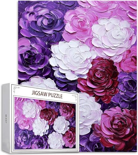 Puzzle 300 Teile Pfingstrose Puzzle Erwachsene, Groß Puzzelmatten, Holzpuzzle für Erwachsene und Kinder ab 12 Jahren Wooden Jigsaw Blume Geschicklichkeitsspiel für Die Ganze Familie, Geschenke D-843 Puzzle 300 Teile Pfingstrose Puzzle Erwachsene, Groß Puzzelmatten, Holzpuzzle für Erwachsene und Kinder ab 12 Jahren Wooden Jigsaw Blume Geschicklichkeitsspiel für Die Ganze Familie, Geschenke D-843 von Zhlpjecc