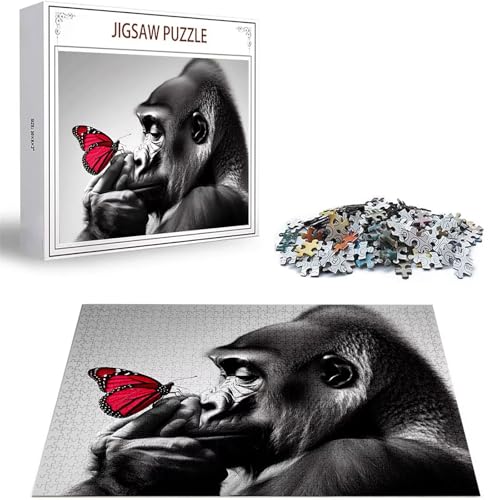 Puzzle 300 Teile Schmetterling Puzzle Erwachsene, DIY Puzzelmatten, Holzpuzzle für Erwachsene und Kinder ab 12 Jahren Wooden Jigsaw AFFE Geschicklichkeitsspiel für Die Ganze Familie, Geschenke D-201 Puzzle 300 Teile Schmetterling Puzzle Erwachsene, DIY Puzzelmatten, Holzpuzzle für Erwachsene und Kinder ab 12 Jahren Wooden Jigsaw AFFE Geschicklichkeitsspiel für Die Ganze Familie, Geschenke D-201 von Zhlpjecc
