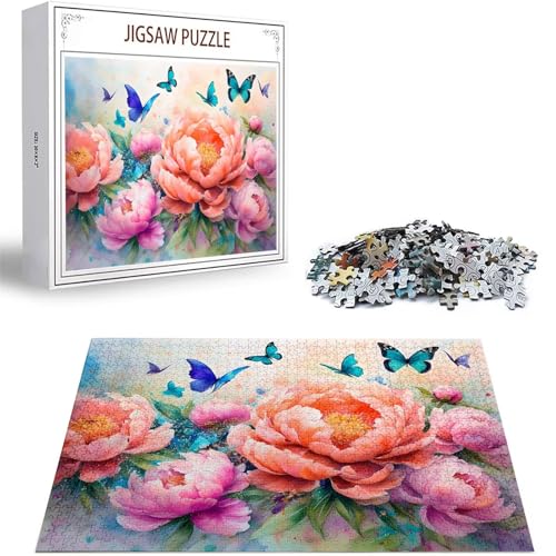 Puzzle 300 Teile Schmetterling Puzzle Erwachsene, DIY Puzzelmatten, Holzpuzzle für Erwachsene und Kinder ab 12 Jahren Wooden Jigsaw Blume Geschicklichkeitsspiel für Die Ganze Familie, Geschenke D-202 Puzzle 300 Teile Schmetterling Puzzle Erwachsene, DIY Puzzelmatten, Holzpuzzle für Erwachsene und Kinder ab 12 Jahren Wooden Jigsaw Blume Geschicklichkeitsspiel für Die Ganze Familie, Geschenke D-202 von Zhlpjecc